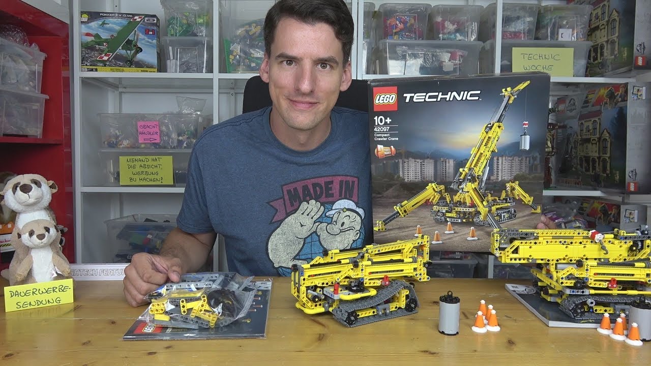 LEGO® Technic 42097 B-Modell - Kompakter Turmkran