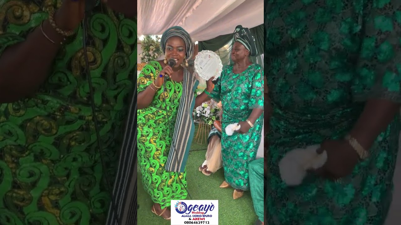 Afolashade weds Afolabi. Yoruba Traditional Engagement. The Ogundele’s.