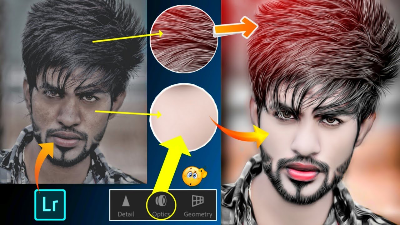 Lightroom Editing Face Ko Gora Kaise Kare | Face Smooth Photo Editing In Lightroom | Skin Smooth
