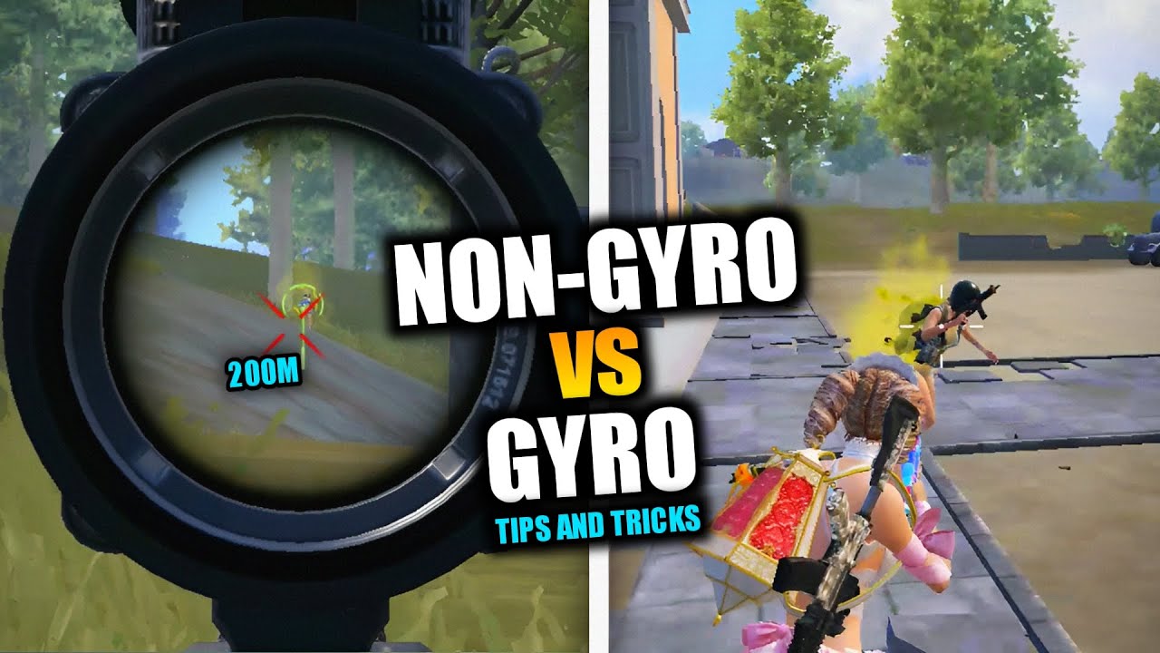 BGMI GYRO VS NON GYRO WHICH ONE IS BETTER | IN HINDI