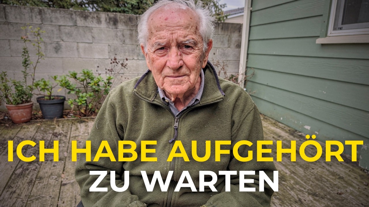Ich bin 81 Jahre alt. Niemand ruft mich mehr an. Sieh, wie ich Frieden in der Stille gefunden habe.