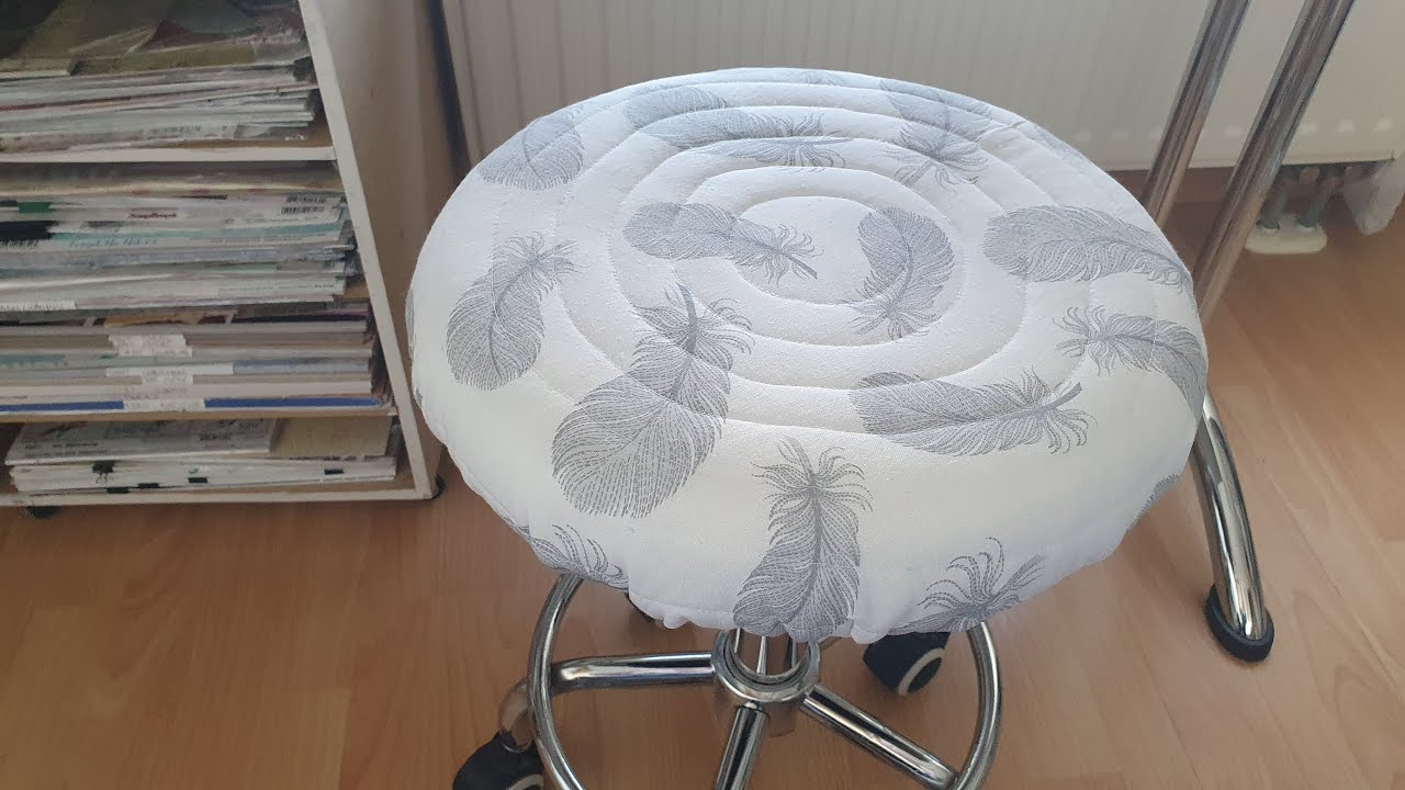 Шить с помощью ELAU Handicrafts / Круглый чехол для табурета
