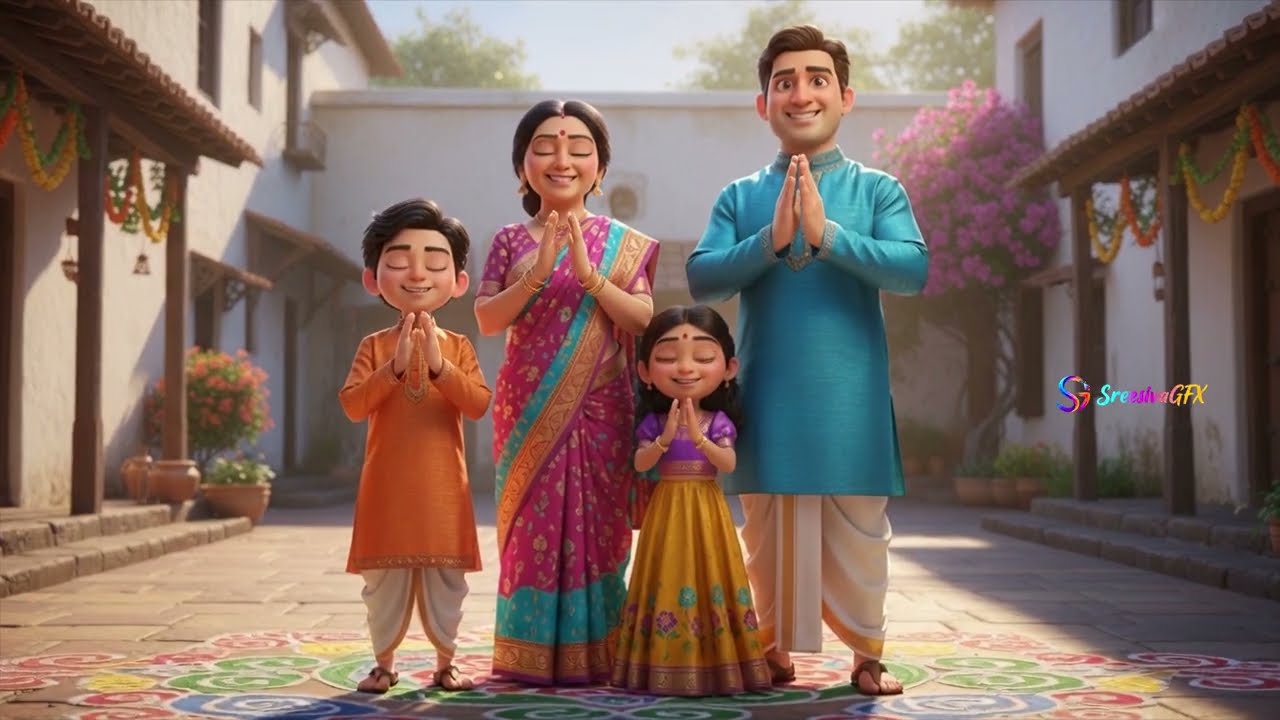 AI Sankranthi Celebration 2026 | Pongal Festival in Cinematic 3D Animation