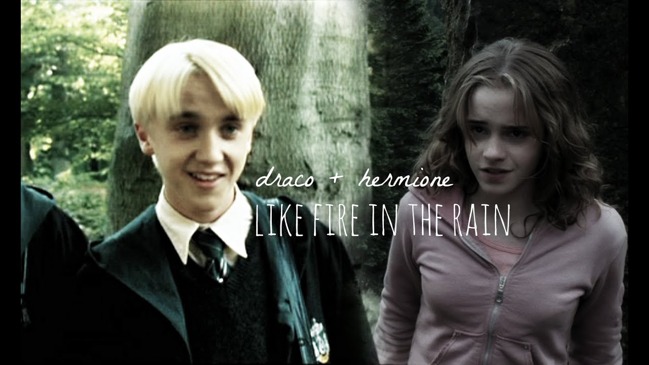 » like fire in the rain || dramione ♡