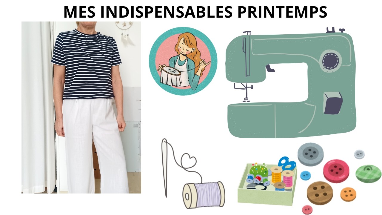 💖 Les patrons parfaits pour le printemps : Du tee-shirt basique au pyjama en satin ✨