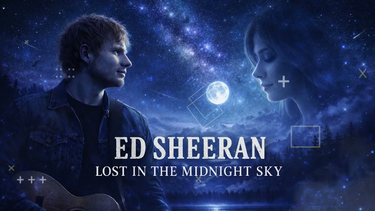 ED Sheeran - Lost In The Midnight Sky ( Official Audio ) #edsheeran
