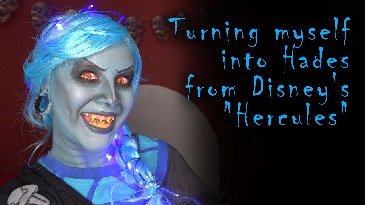 Turning myself into Hades from Disney's 