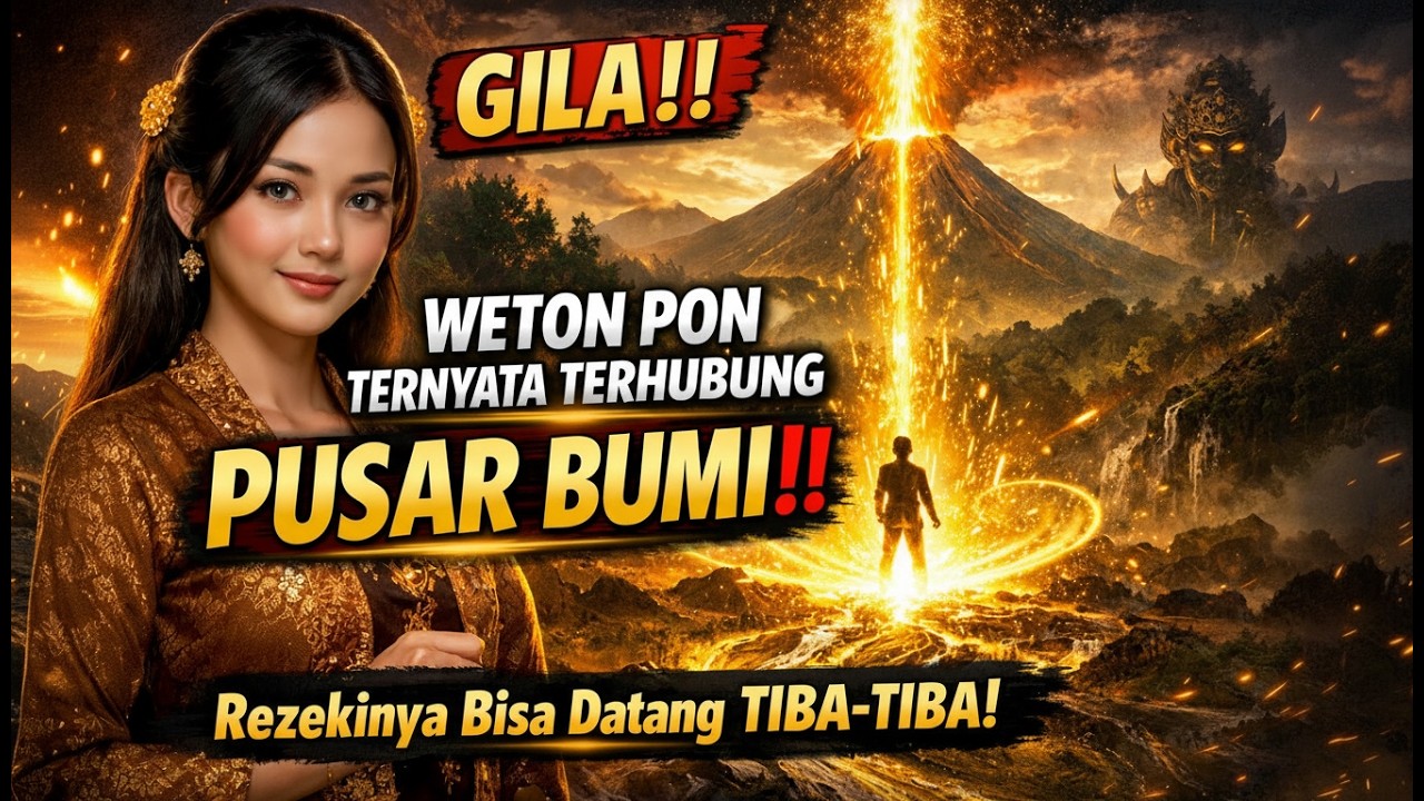 GILA‼️ WETON PON TERNYATA TERHUBUNG PUSAR BUMI… REZEKINYA BISA DATANG TIBA-TIBA!