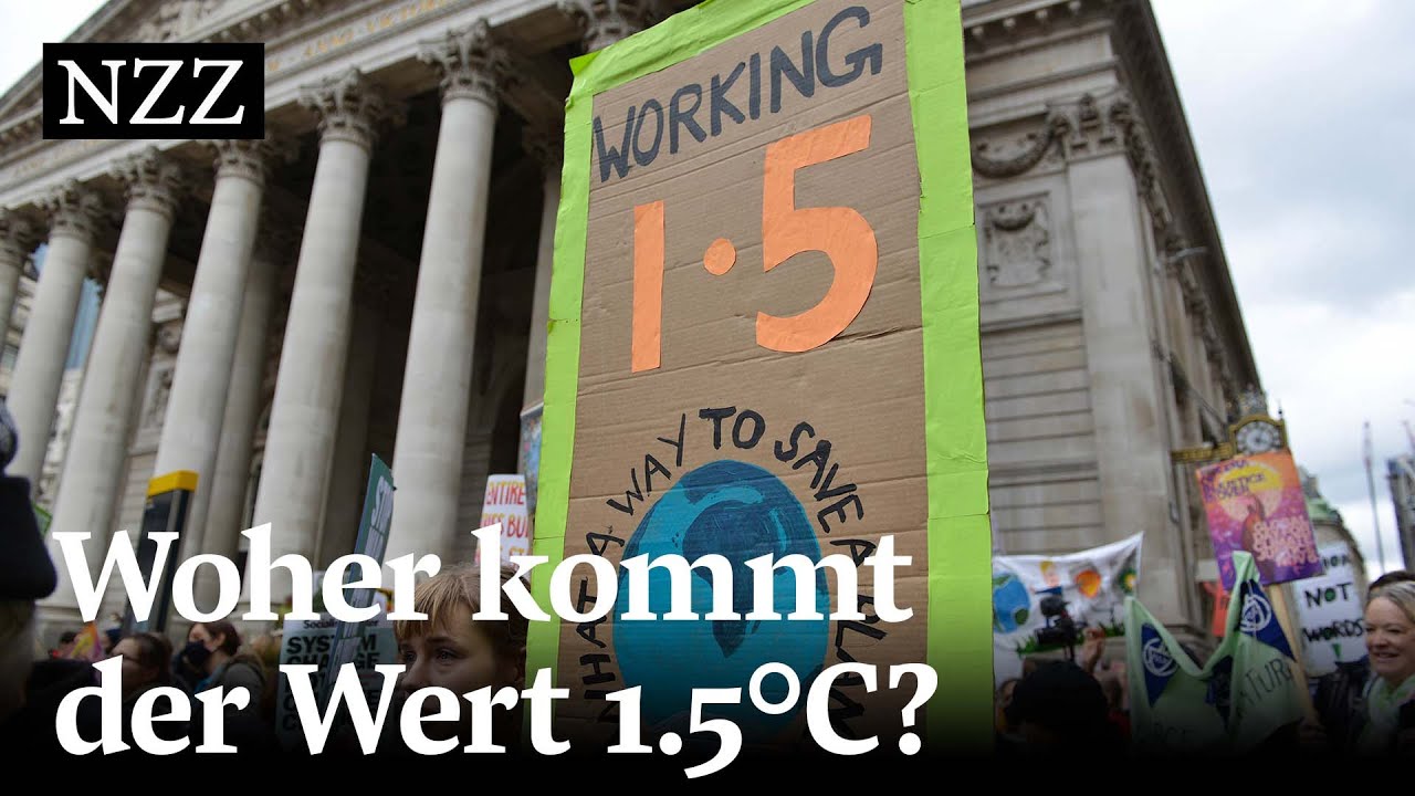 Klimawandel: Warum sprechen wir immer von 1,5 Grad?