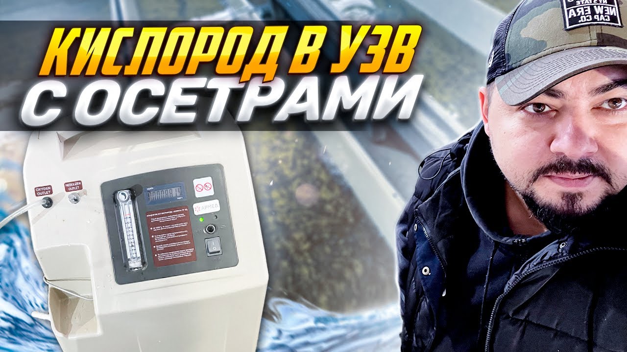 Кислород в УЗВ с Осетрами
