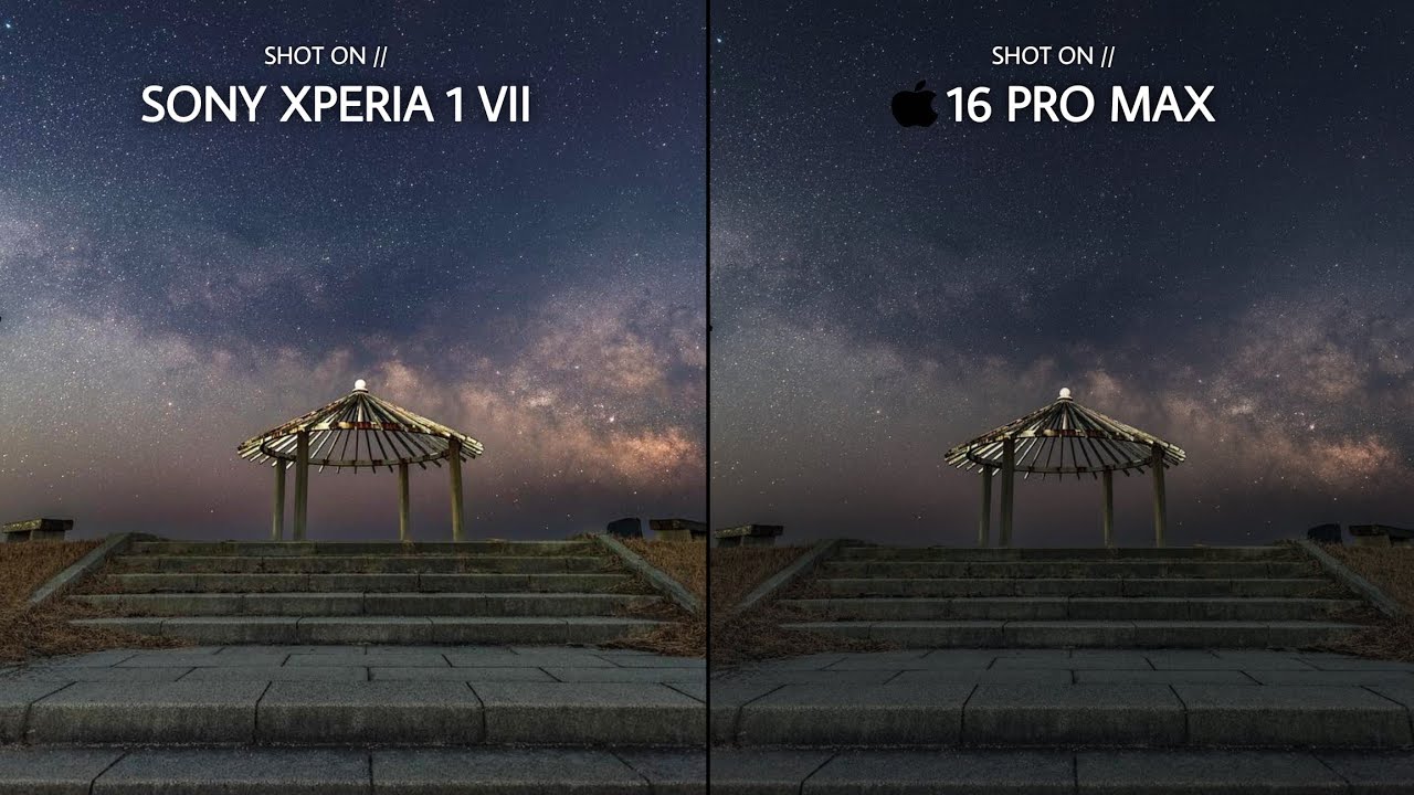 Sony Xperia 1 VII против iPhone 16 Pro Max | Тест камеры в ночном режиме