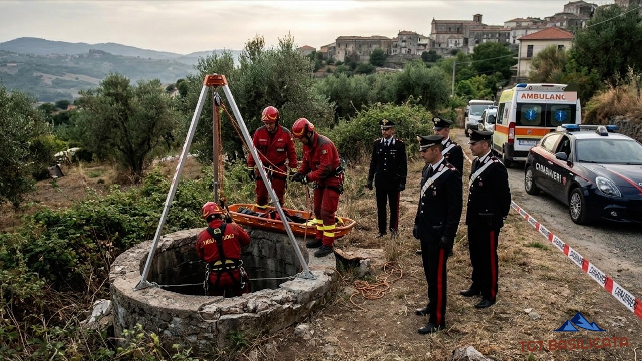 TG7 Basilicata News | Corpo senza vita in un pozzo • Soggetti pericolosi • Gesualdo celebra le donne