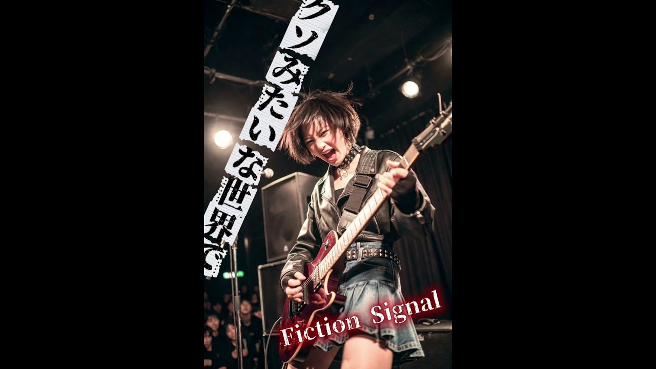 クソみたいな世界で｜Japanese Rock｜Fiction Signal