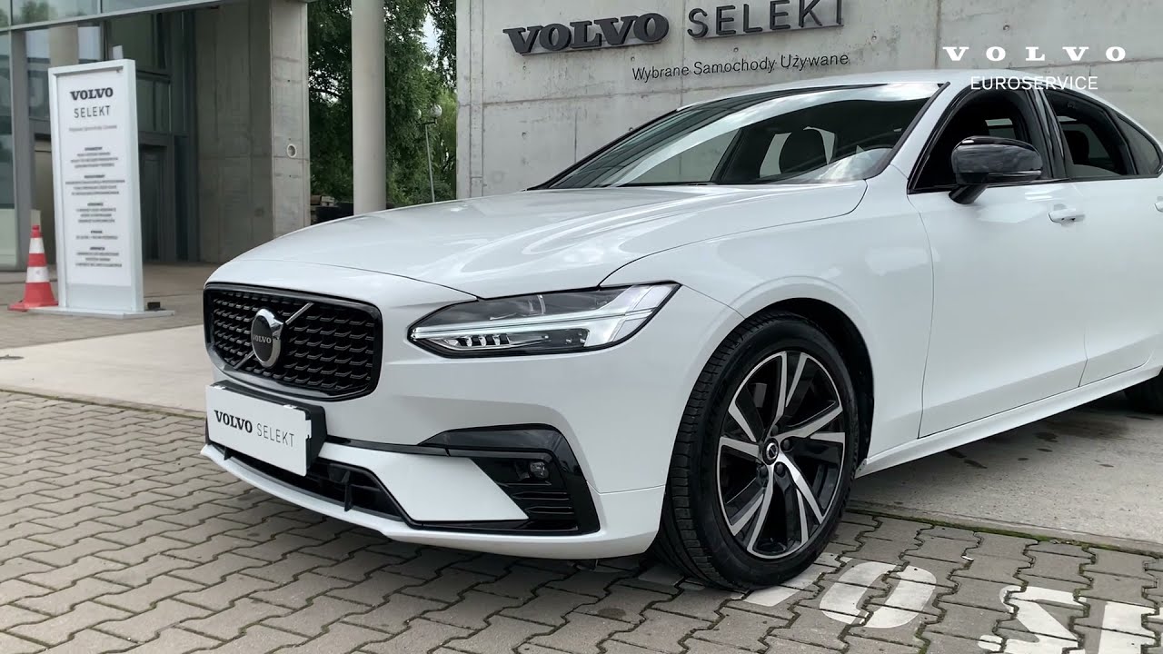 VOLVO SELEKT S90 D4 190HP R-DESIGN ICE WHITE 2020 | EUROSERVICE