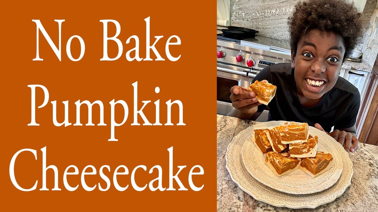 No Bake Pumpkin Cheesecake