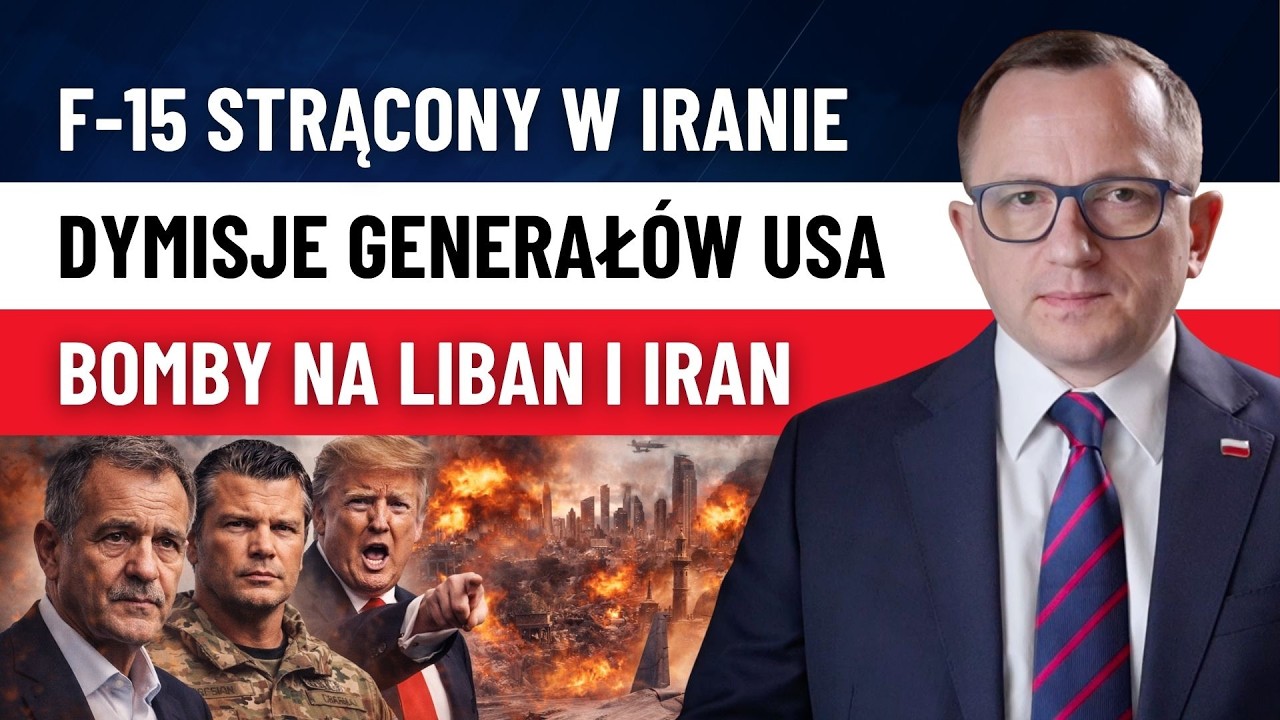 Hegseth Dymisjonuje Generał&oacute;w! Izrael Bombarduje Bejrut i Teheran! Iran Strącił Amerykański F-15