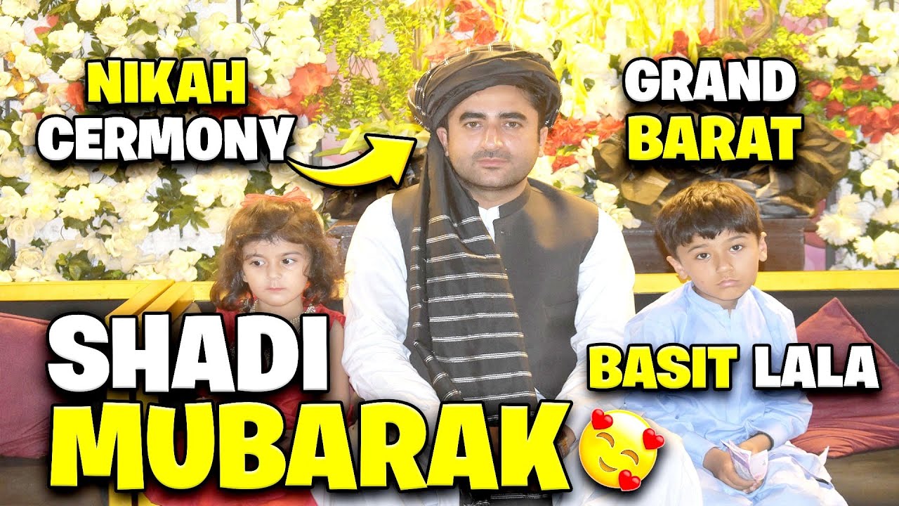 Nikah Mubarak Sheikh Abdul Basit 😍 | Grand Barat 💞 | Nikah Ceremony 🥰
