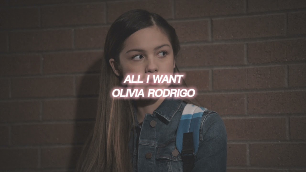 all i want [olivia rodrigo] &mdash; edit audio