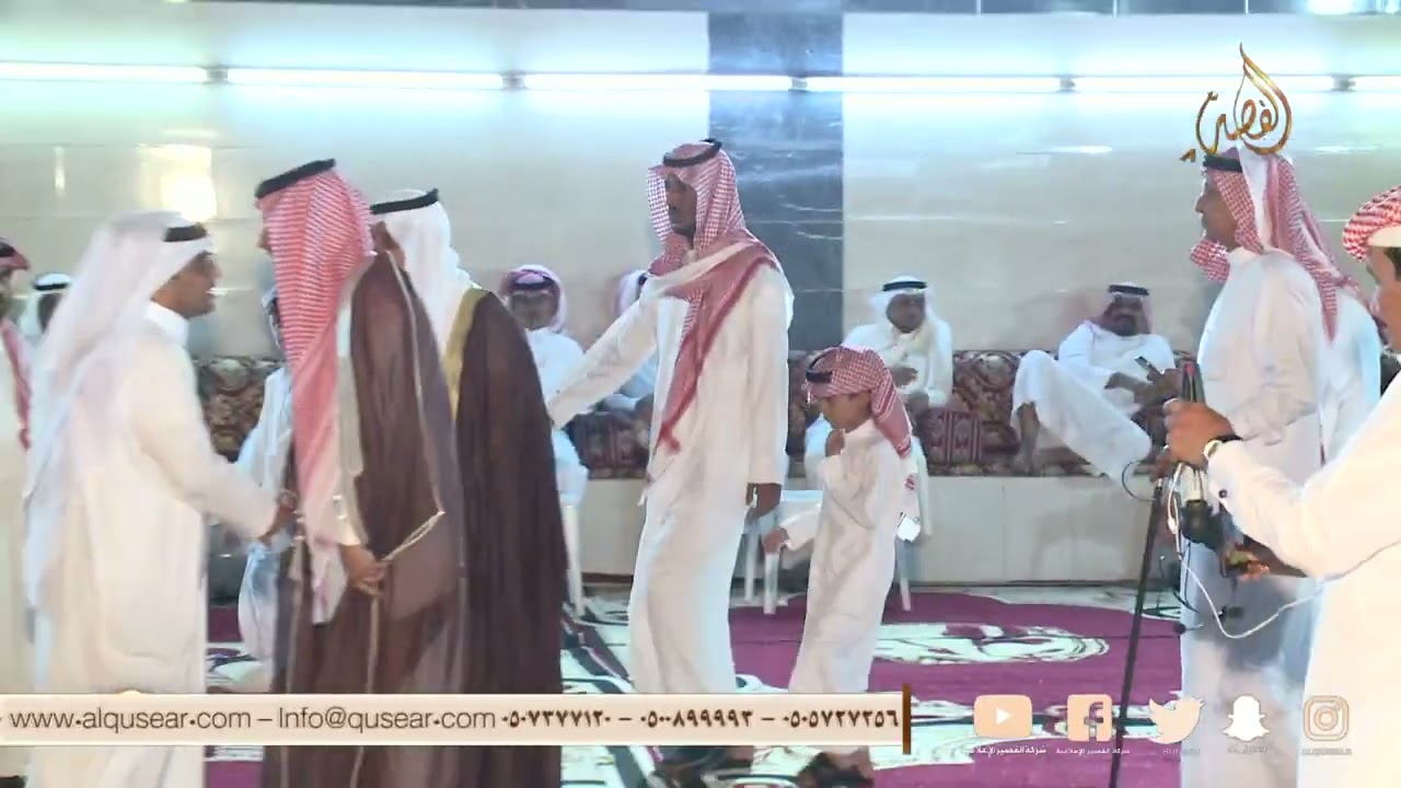 احتفال مشايخ واعيان قبيلة ال فتين بسلامة الشبل يزيد  بن عزيز الفتيني  الفهمي