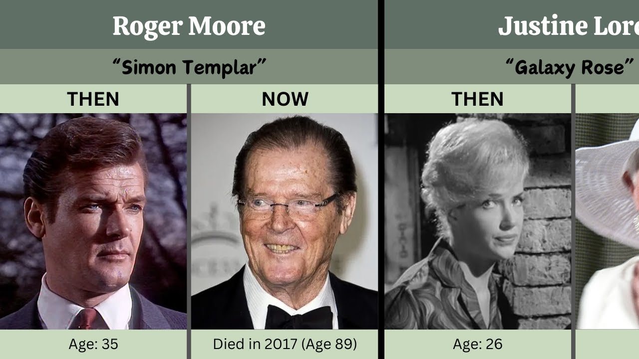 The Saint (1962&ndash;1969) After 62 Years, What Happened to The Cast Now 2024!