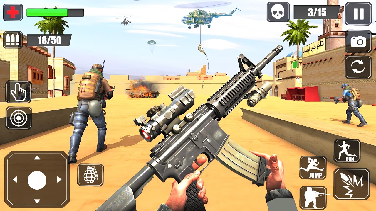 Counter Terrorist Missions of Gun Shooting Game _ Android Gameplay 2025