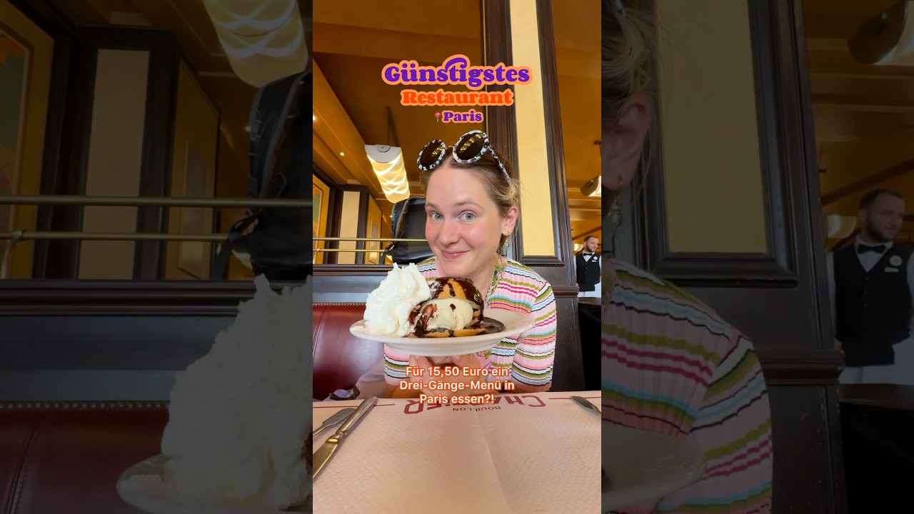 15&euro; f&uuml;r 3 G&auml;nge in Paris: ich werd VERR&Uuml;CKT?! 😳 #food