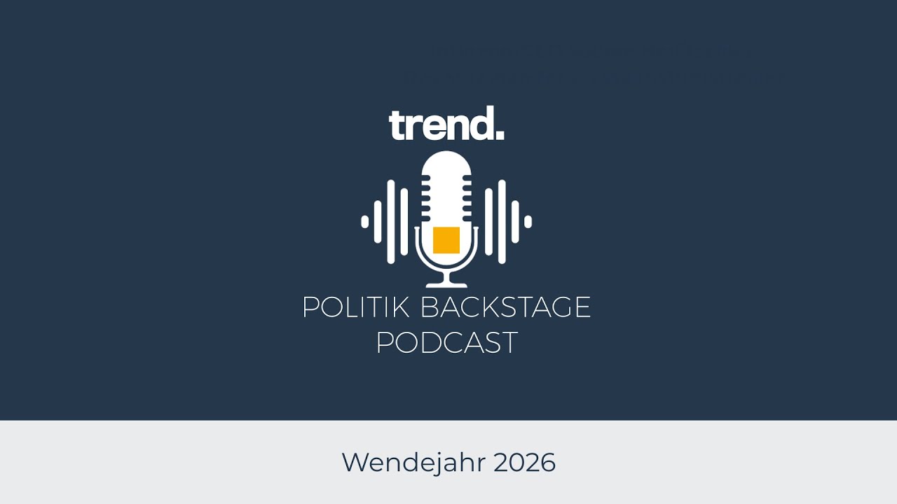 Politik Backstage mit Josef Votzi - Wendejahr 2026