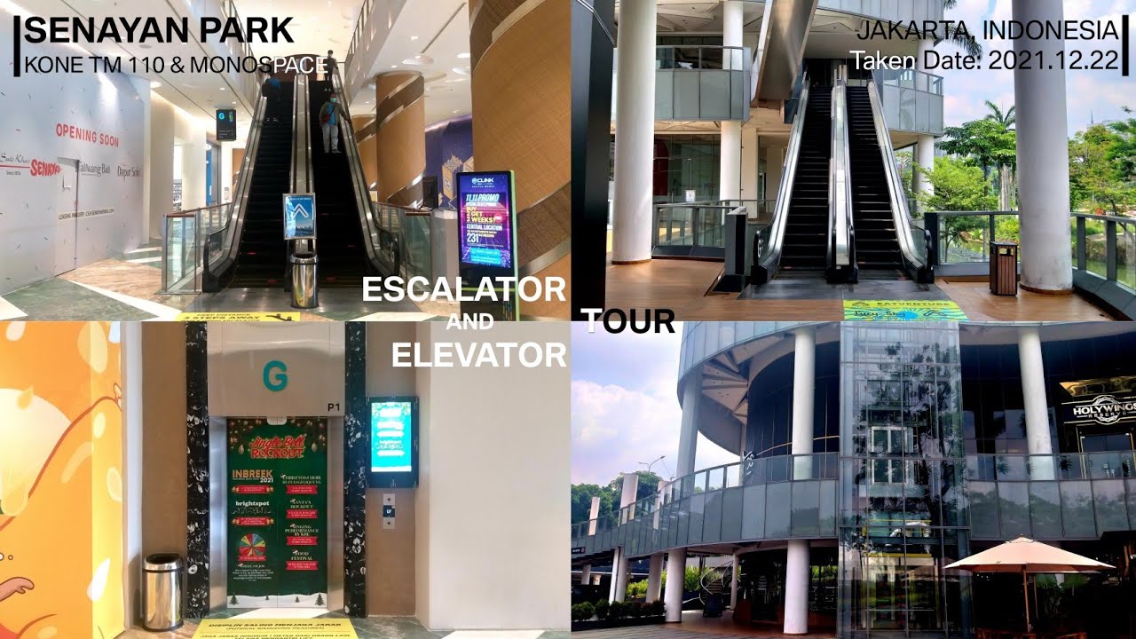 KONE Escalators and Elevators at Senayan Park, Jakarta