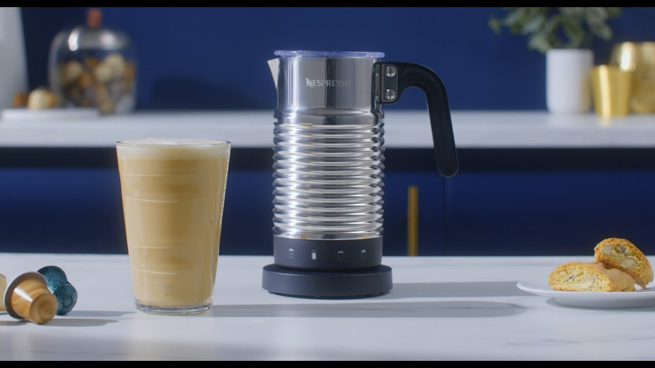Nespresso Aeroccino 4 - How to make a Caffe Latte