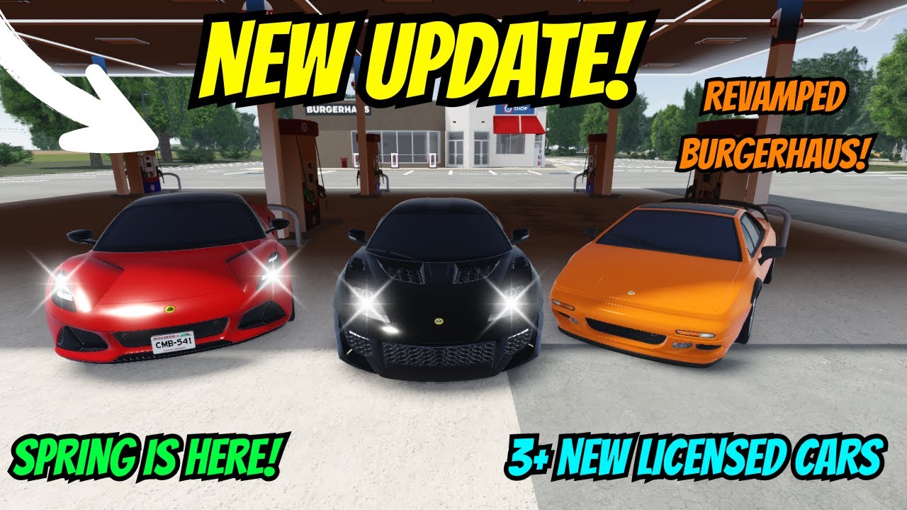 NEW GREENVILLE LOTUS UPDATE is HERE! 3+ NEW CARS, NEW SPRING MAP & MORE!
