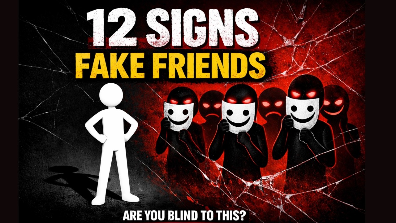 12 Signs of Fake Friends (Most People Miss #7)
