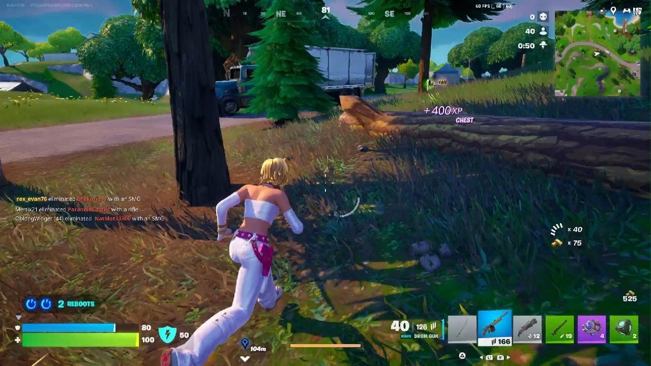 Fortnite average game
