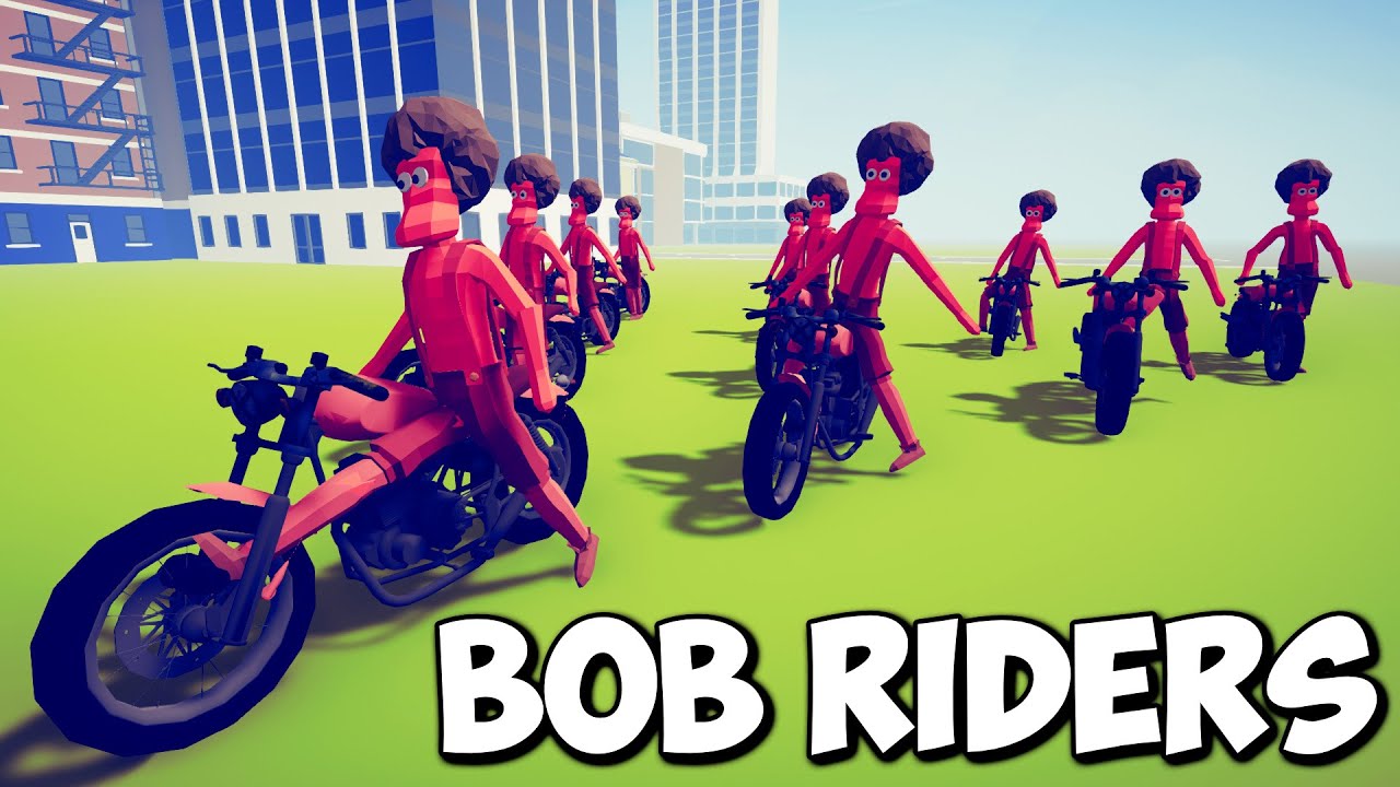 🏍️10x Bob Riders vs EVERY FACTION - Totally Accurate Battle Simulator TABS