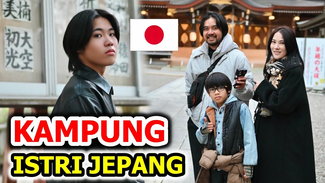 PULANG KE KAMPUNG ISTRI || Sembah Hyang di Kuil Shinto Jepang bersama Keluarga Murata