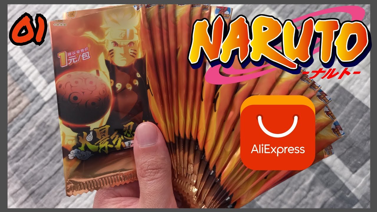 APERTURA DE CARTAS DE [NARUTO] DE ALIEXPRESS - 