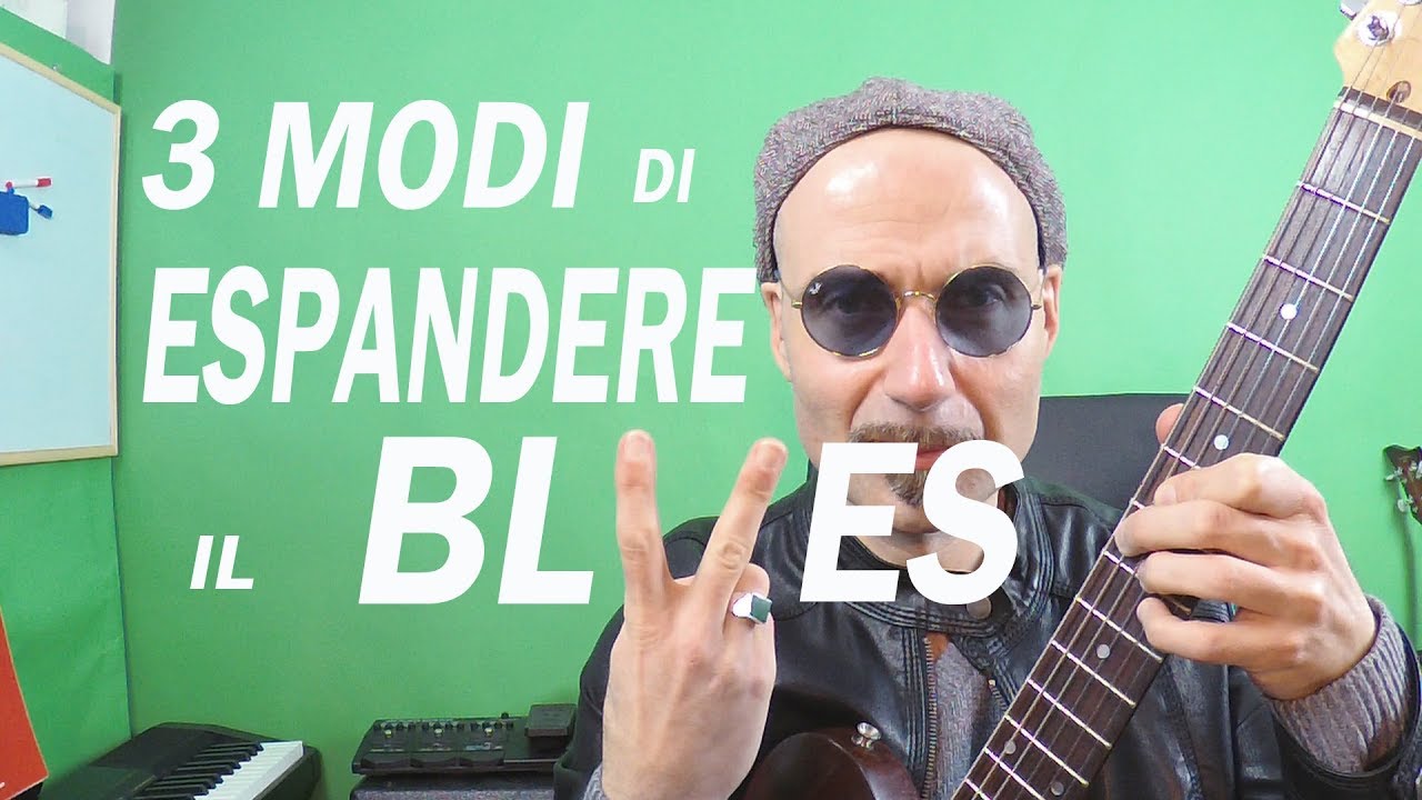 Lezioni di chitarra. 3 Modi per evolvere il blues.