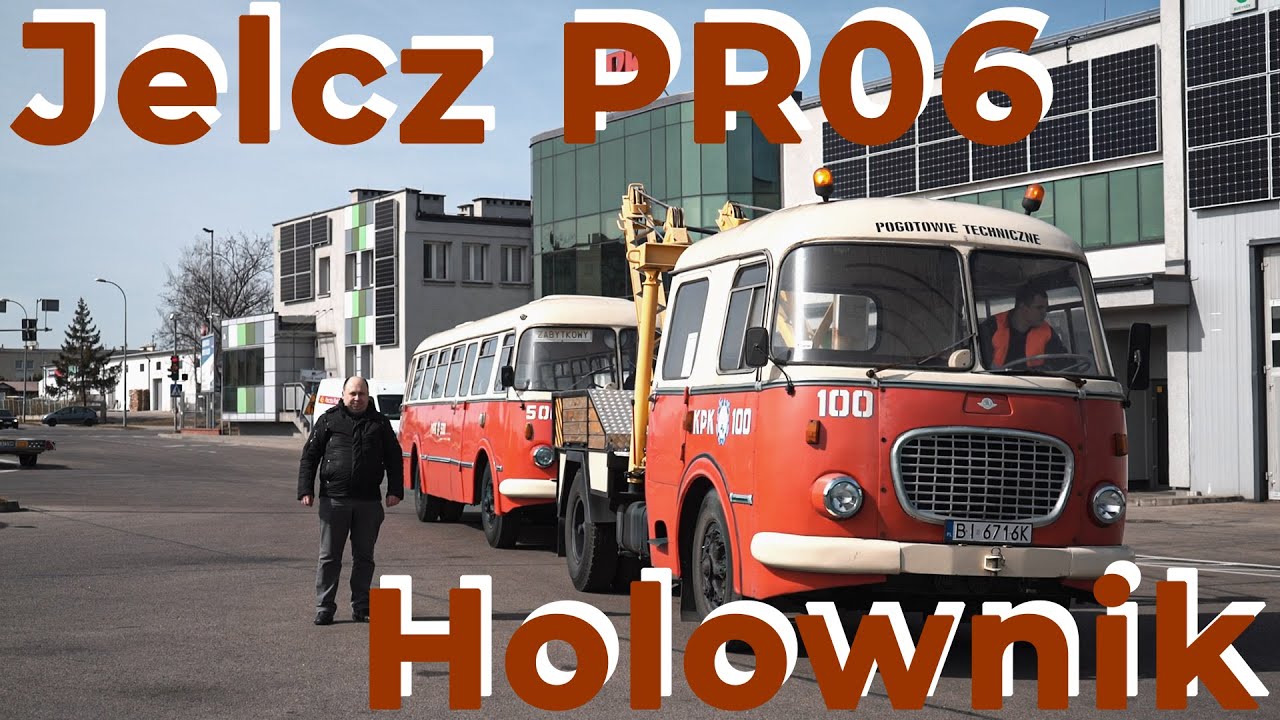 Jelcz PR06 Holownik. Tak się holowało w PRL-u !