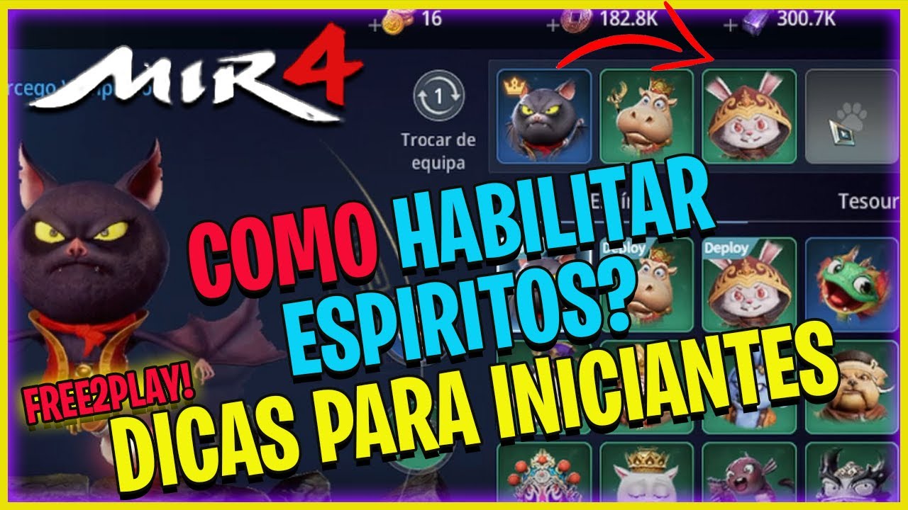 MIR4 DICAS PARA INICIANTES - COMO PEGAR MAIS ESPIRITOS?
