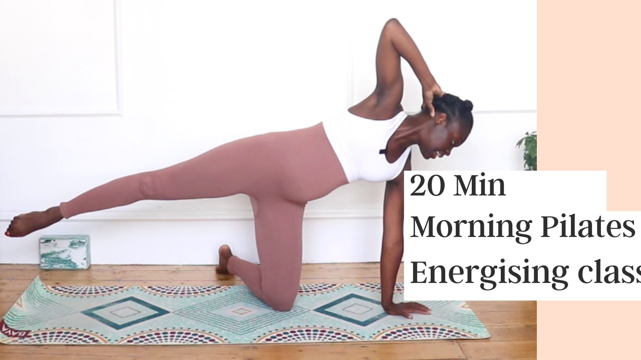 20MIN MORNING PILATES WORKOUT - ENERGISING PILATES -  ALL LEVELS