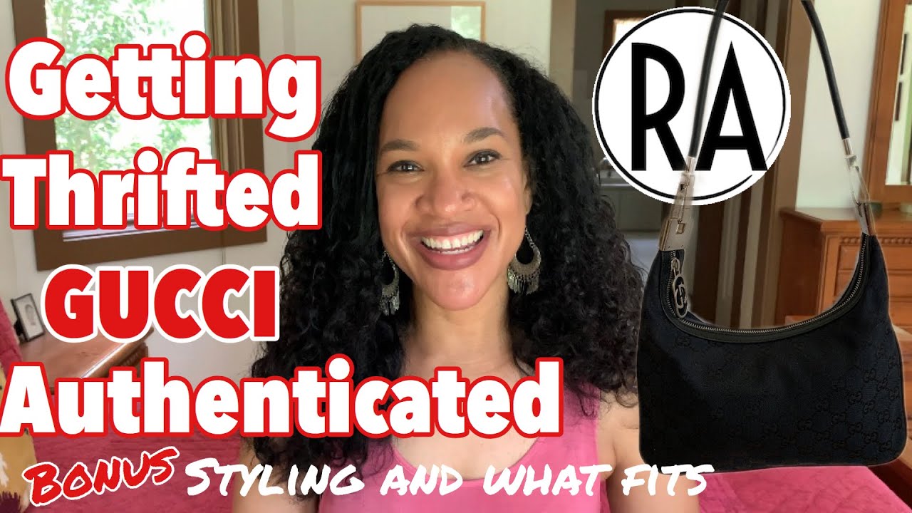 Getting Thrifted Gucci Authenticated | STYLING AND WHAT FITS