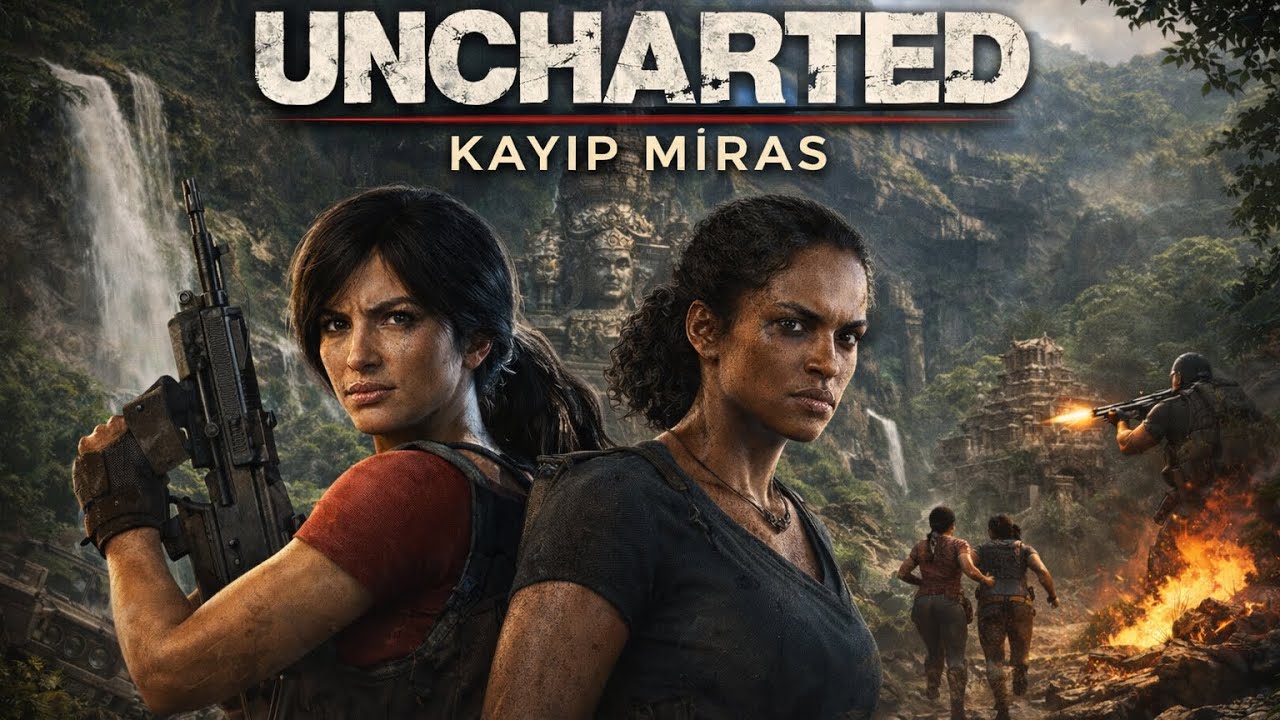 NADİN İLE ARTIK ÇALIŞIYORUZ | UNCHARTED KAYIP MİRAS | BÖLÜM 1