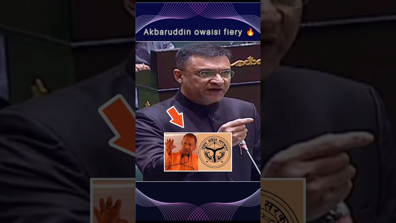 akbaruddin owaisi's | fiery speech in esambly | #shortvideo #trending