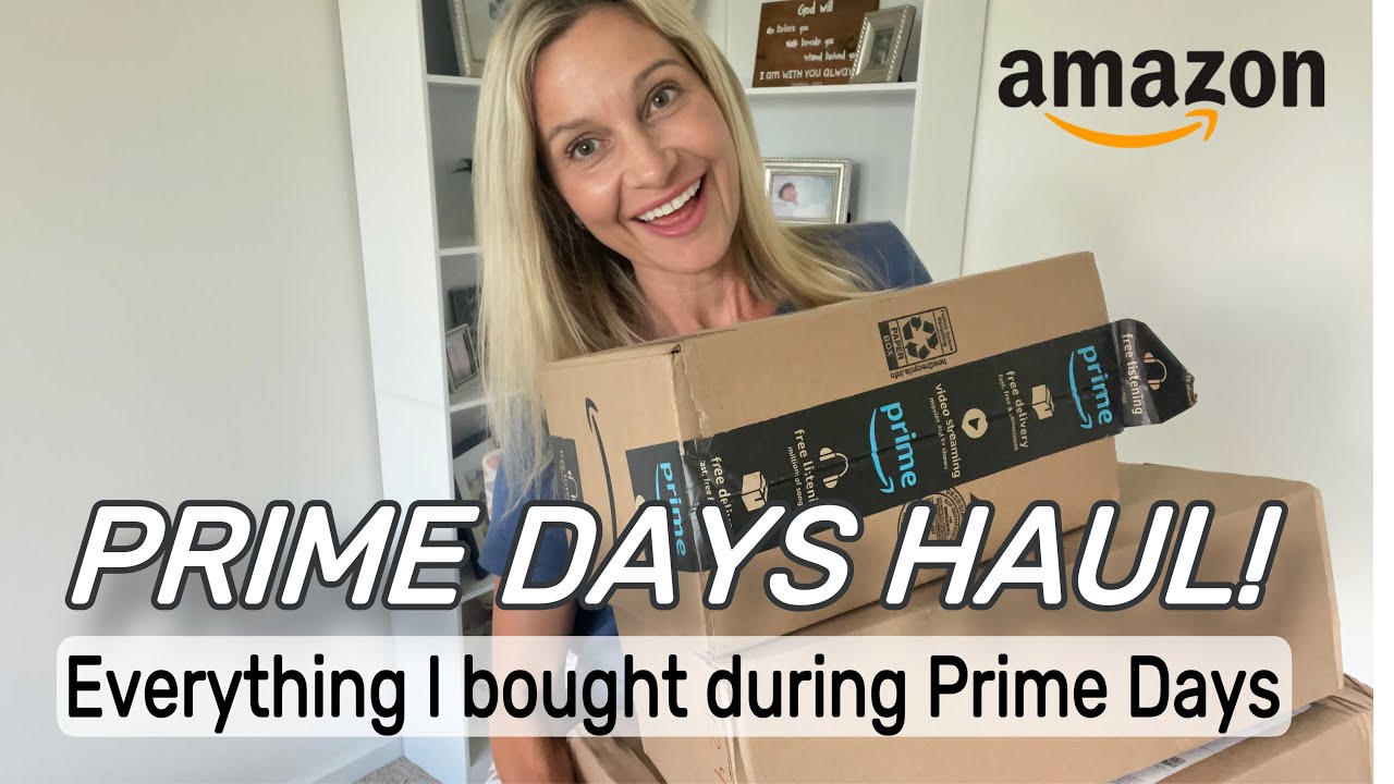 Amazon Prime Day Haul | Mom Beauty Must Haves & Unboxing it All!