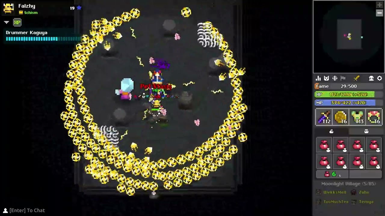 ROTMG ~ Moonlight Village Full Clear on Public Testing (White!)
