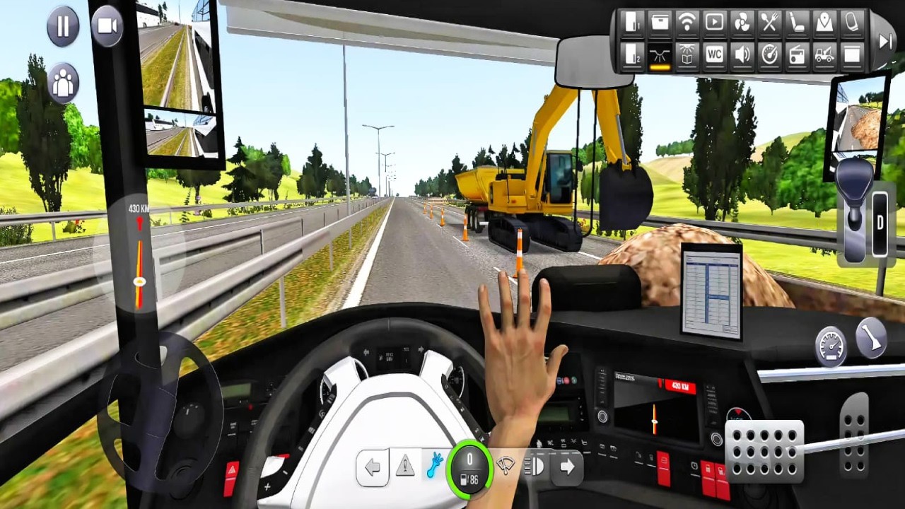 🚧 Bus Simulator Ultimate | Road Closed & Unexpected Construction Work  | Realistic Driving Gameplay