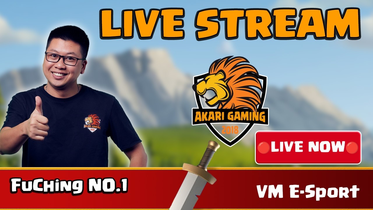 🔴[LIVE STREAM]🔴FuChing NO.1 and VM E-Sport | ME | TH18 | Clash of Clans