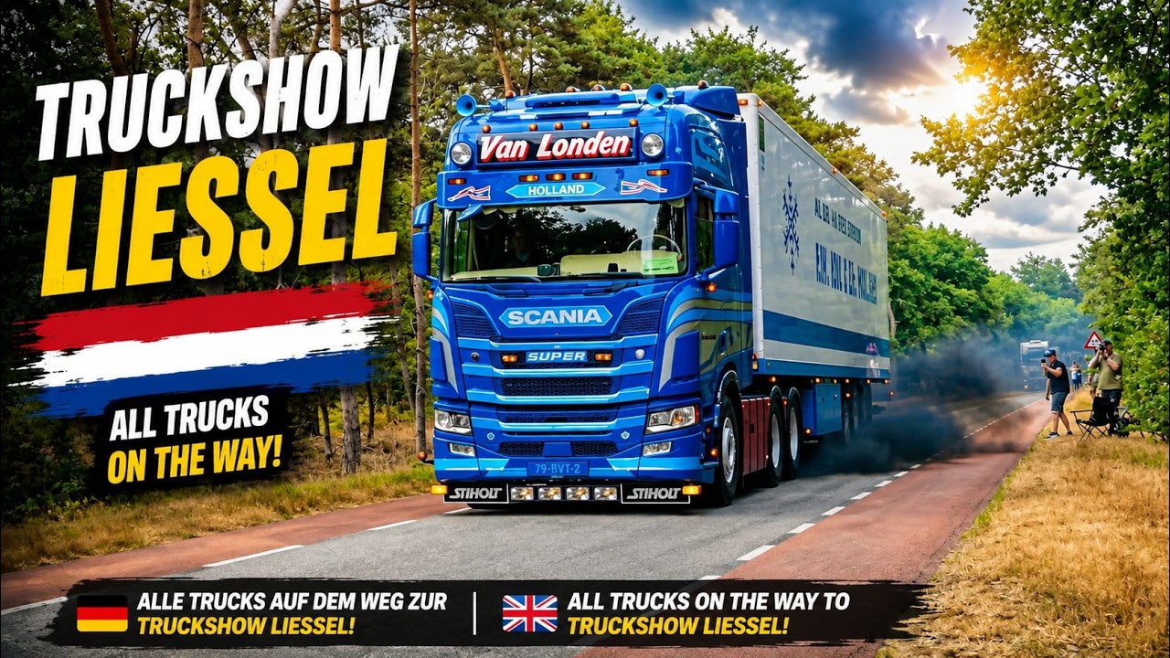 The trucks are coming - Truckshow Liessel 2026