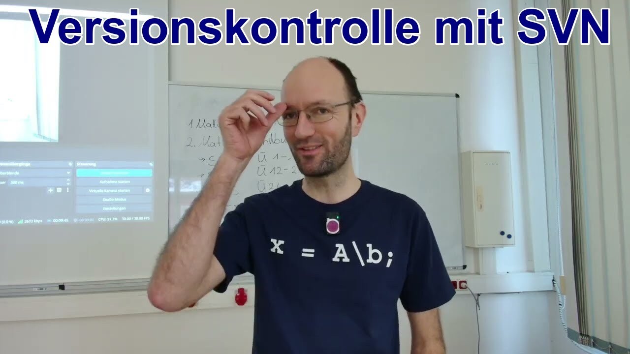 Versionskontrolle mit Apache Subversion inklusive einer Live-Demonstration im #LEGOPraktikum2026