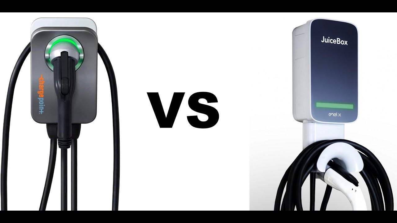 Chargepoint Home Flex vs  Enel X JuiceBox - Review of best EV Chargers