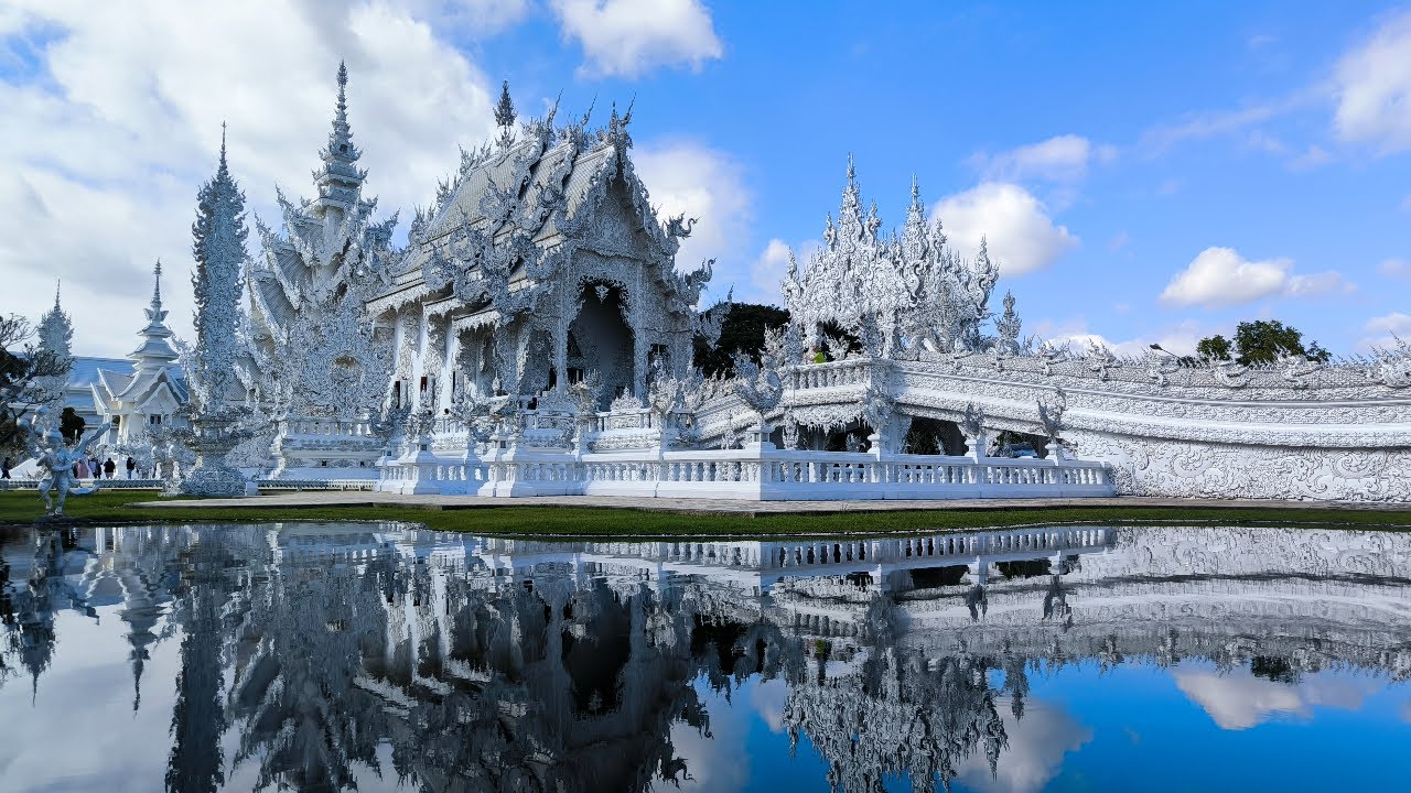 CHIANG RAI-TAILANDIA: Triangulo dorado🟡Templo BLANCO⚪Templo AZUL🔵
